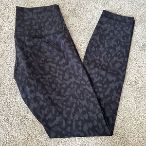 Lululemon wunder train high rise leggings